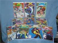 Group of vintage X Factor Comic Books