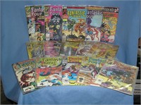 Large collection of vintage Fantastic 4 Comic Book