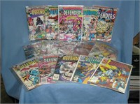 Large collection of Marvel the Defenders Comic Boo