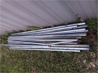 Galvanized Fence Posts (27) _ 8' LONG