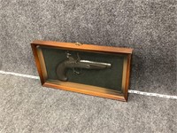 Framed Duel Pistol Turner Wall Accessory