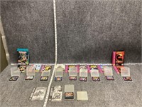 Game Gear Games in Cases with User Guides