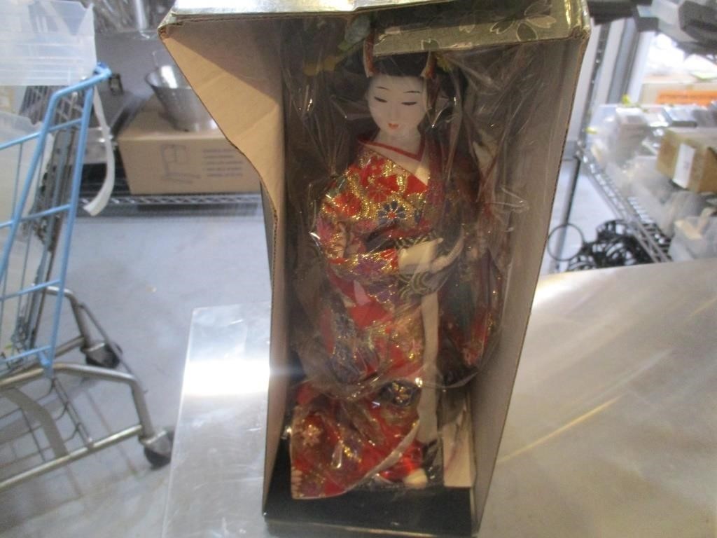 Bid X 2: New Porcelain China Doll