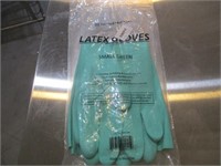 Bid X 4: New Latex Gloves Green Small