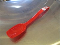Bid X 9: New Plastic Solid Serving Spoon Red