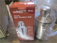Bid X 2: New Winco 10oz Classic Shaker Set 3 Piec