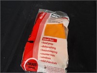 BID X 10: NEW Reusable orange glove small