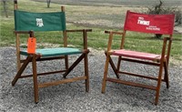 Wooden Cloth Folding Chairs