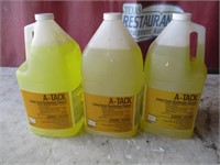 Bid X 3: A-Tack Lemon Fresh Disinfectant Cleaner