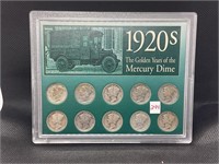 1920s the Golden years of the mercury dime 10