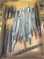 Machinist files, wood handles