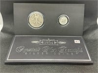 1934 Americas most beautiful silver coins half