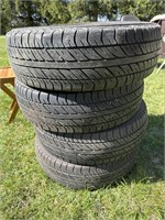 4 Sumitomo HTRT4 tires