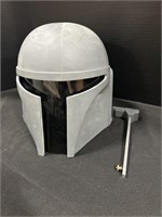 Signed Starwars Mandalorian Helmet.