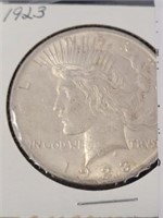 1923 MORGAN SILVER DOLLAR