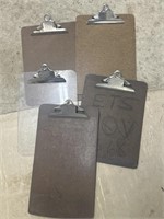 (5) Clipboards
