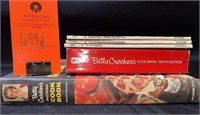 Various Vintage Betty Crocker Cookbooks including