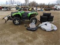 2010 Arctic Cat Thunder Cat 1000 ATV, w/Snowplow