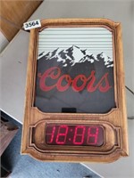 WORKING COORS CLOCK