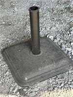 Umbrella base/stand, metal, heavy