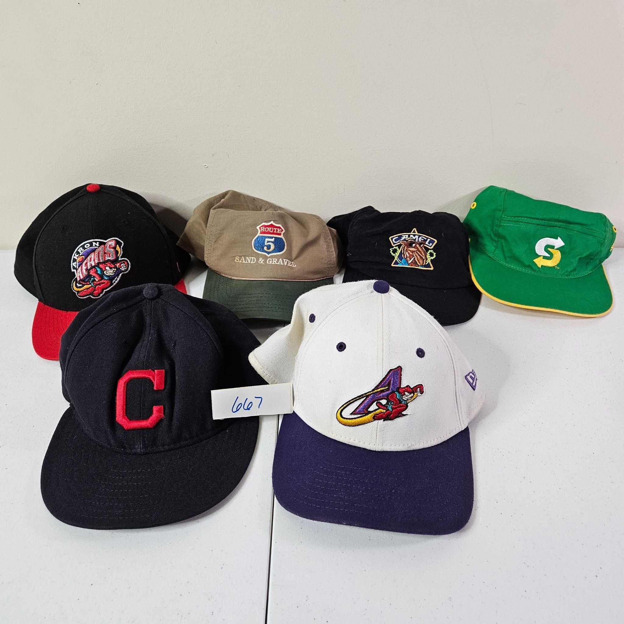 Hat Lot New Era Snapback & Fitted Cleveland (6)