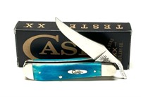 CASE XX CARIBBEAN BLUE RUSSLOCK KNIFE