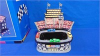 Nascar Race Day Lighted House & Candy Dish,