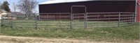 Seventeen Panel Corral w/4' Walk Thru (10' Panels)