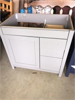 Gray Cabinet Base (36" Wide