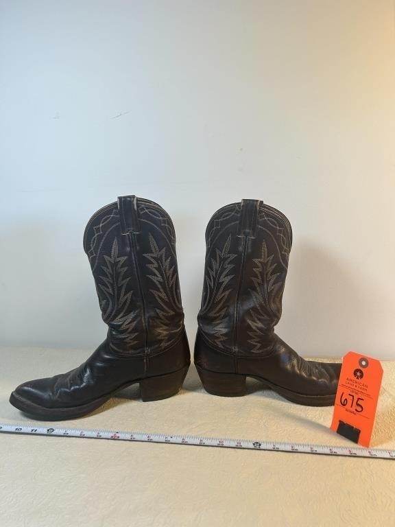 Vintage Nocona Boots leather Style 1231 Size 9D