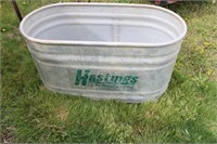 Hastings 4' Oblong G90 Galvanized Water Tank