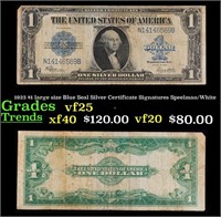 1923 $1 large size Blue Seal Silver Certificate Gr