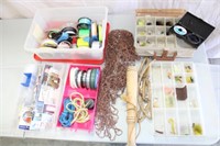 Miscellaneous Fishing Line, Stringers & Tackle
