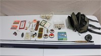 Fly Rod & Reel, Flys,Tackle Bag, Fly Fishing Tools