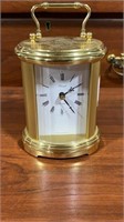 Small Brass Battery Operated Clock