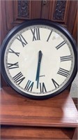 Large Round Battery Operated Wall Clock