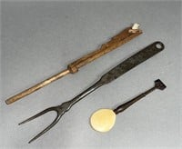 3 various primitives ca. 18th-early 20th century;