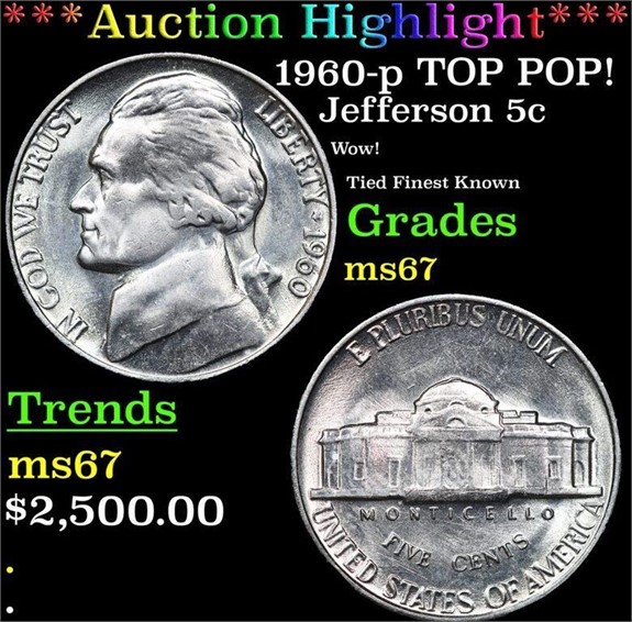 Key Date Coins Spectacular Timed Auction 14.5