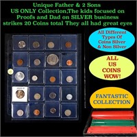 Unique Father & 2 Sons US ONLY Collection,The kids