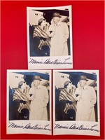 Set Of Signed Dwight & Mamie Eisenhower Photos