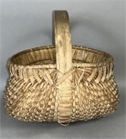 Orschbok shaped egg basket ca. mid 19th-early