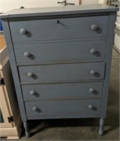 CHEST OF DRAWERS WITH DROP FRONT SECRETARY 29X16X
