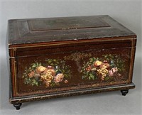 Fine Lehnware attributed sewing chest ca. 1860;