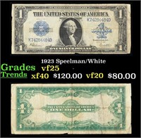 1923 $1 large size Blue Seal Silver Certificate Gr