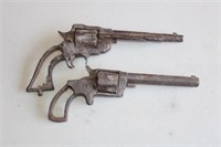 2 Wall Hanger Revolvers (unknown calibler)