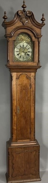 Tall case clock, George Hoff, Lancaster ca. 1780;