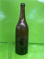 Adam H Kemper Richmond, IN Amber bottle