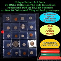 Unique Father & 2 Sons US ONLY Collection,The kids