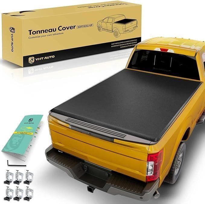 (READ)YHTAUTO Soft Roll Up Truck Bed Tonneau Cover