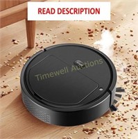 Sweeping Robot Vacuum Cleaner  Black